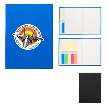 100 Customized Jotter With Sticky Notes And Flags