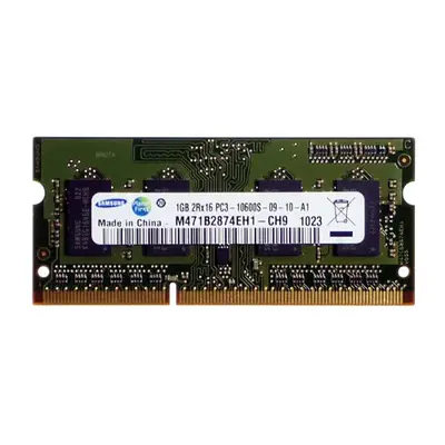 Samsung M471B2874EH1-CH9 | 1GB DDR3-1333MHz PC3-10600 Non-ECC Unbuffered SODIMM CL9 2Rx16 1.5V 204-Pin Memory Module