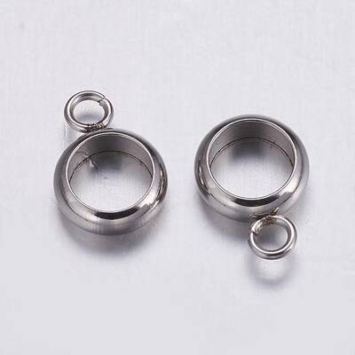 Tarnish Resistant 304 Stainless Steel Tube Bails