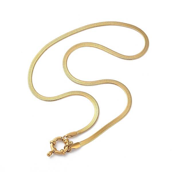 316 Surgical Stainless Steel Ring Pendant Necklaces