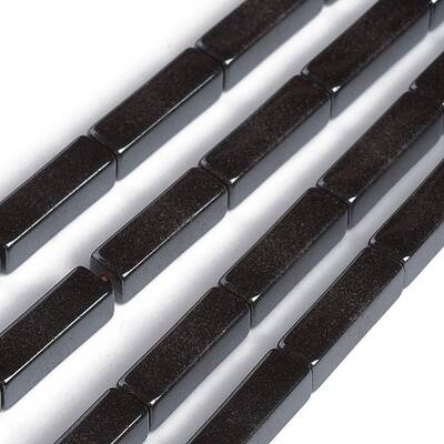 Non-magnetic Synthetic Hematite Beads Strands