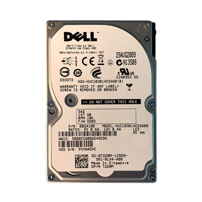 0T228M Dell 146GB 3Gb/s SAS 10000 2.5-Inch Hard Drive