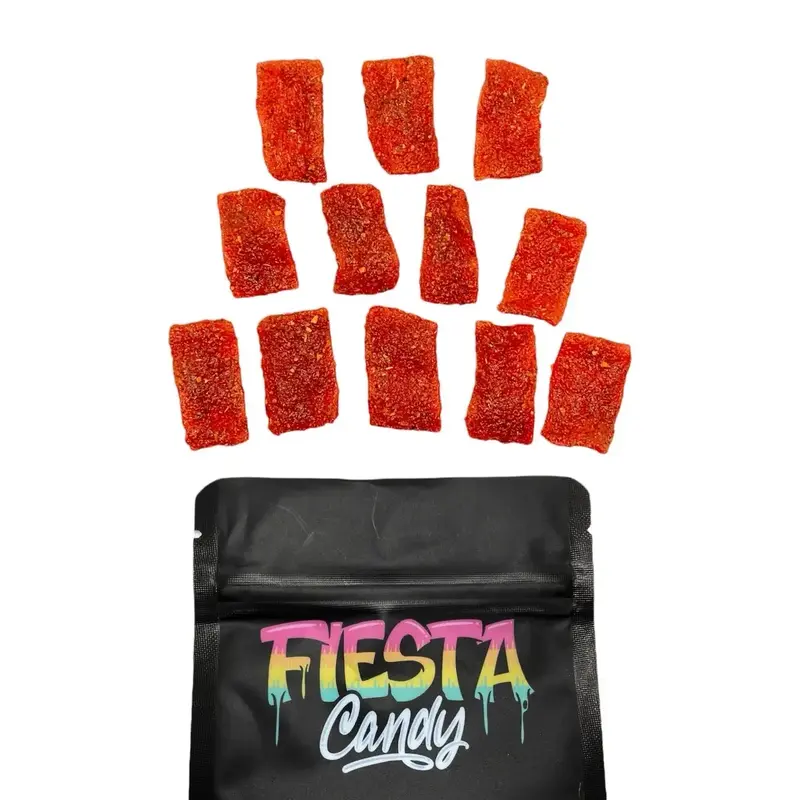 Fiesta Candy Chamoy Covered Rainbow Strips