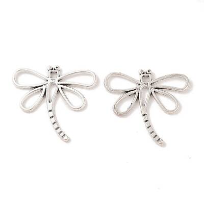 Dragonfly Tibetan Style Alloy Pendants