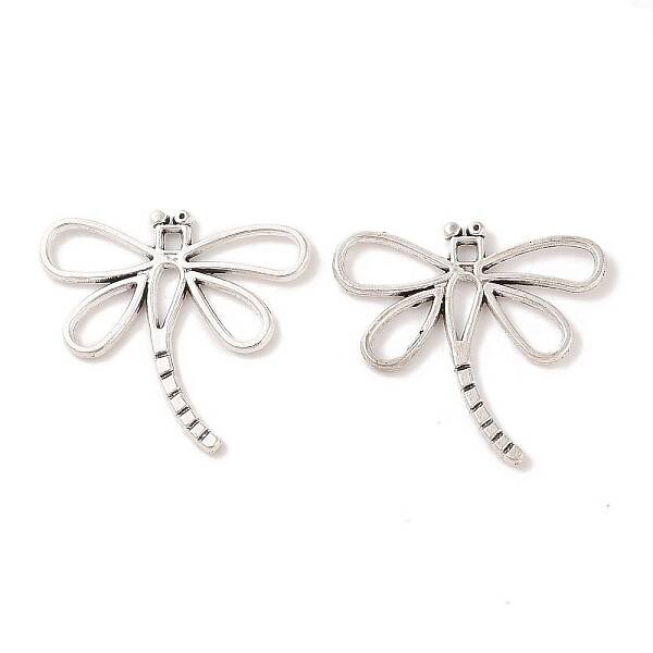 Dragonfly Tibetan Style Alloy Pendants
