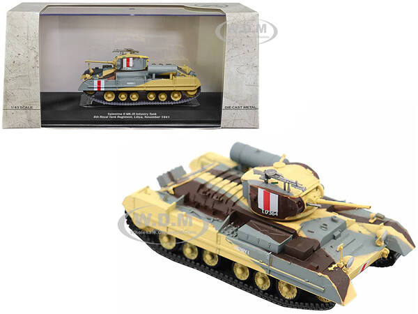Valentine MK.II Infantry Tank MK.III Harry I UK 8th Royal Tank Regiment Libya November 1941 1/43 Diecast Model by AFVs of WWI...