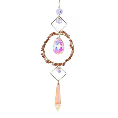 Natural Carnelian Chips Hanging Ornaments