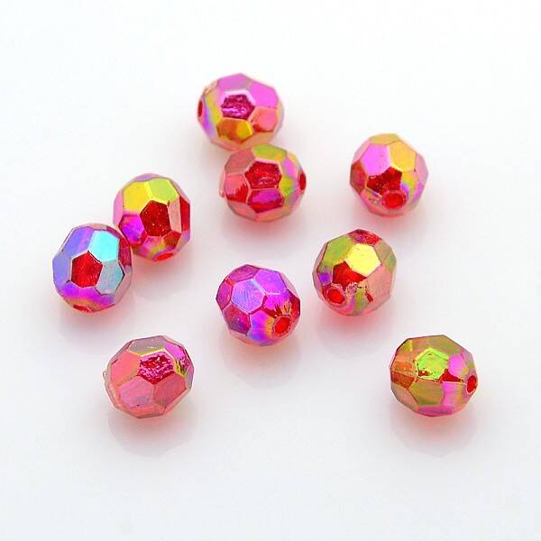 Eco-Friendly Transparent Acrylic Beads