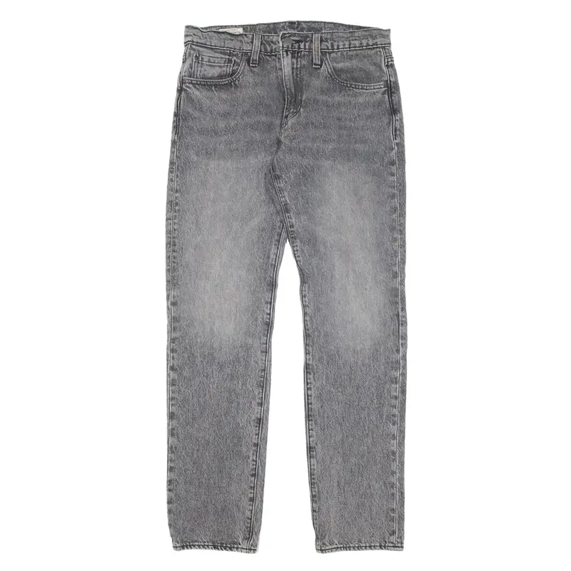 LEVI'S 502 Jeans BIG E Grey Denim Regular Tapered Mens W29 L32