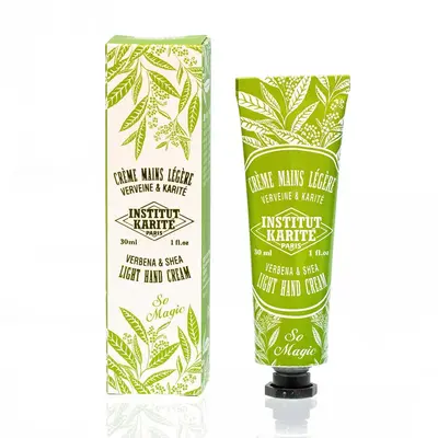Softening Hand Cream Institut Karite Paris Verbena & Light Shea 30 ml