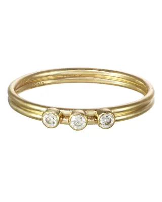 Tres Dia Ring | Metal Color: Gold | Size: 9