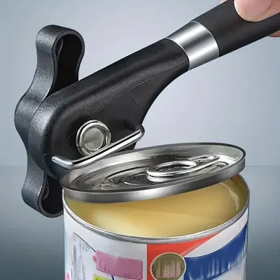 Multifunctional Can Opener, Quick and Simple Stainless Steel Side Open Cutting Knife, Kitchen Gadgets Cutter