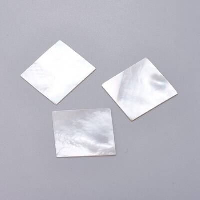 Natural White Shell Mother of Pearl Shell Cabochons