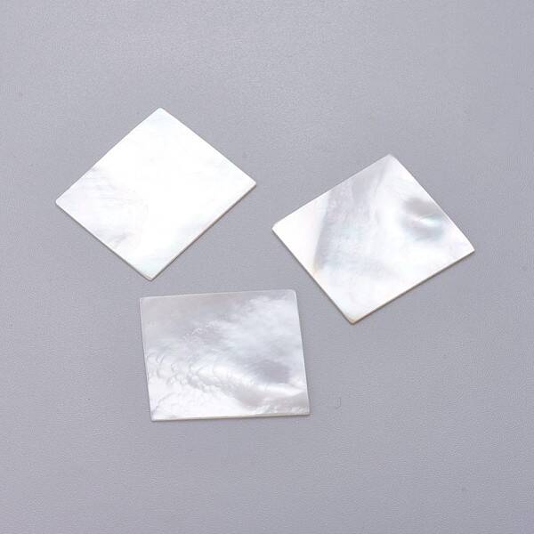 Natural White Shell Mother of Pearl Shell Cabochons