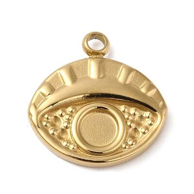 304 Stainless Steel Pendant Cabochon Settings