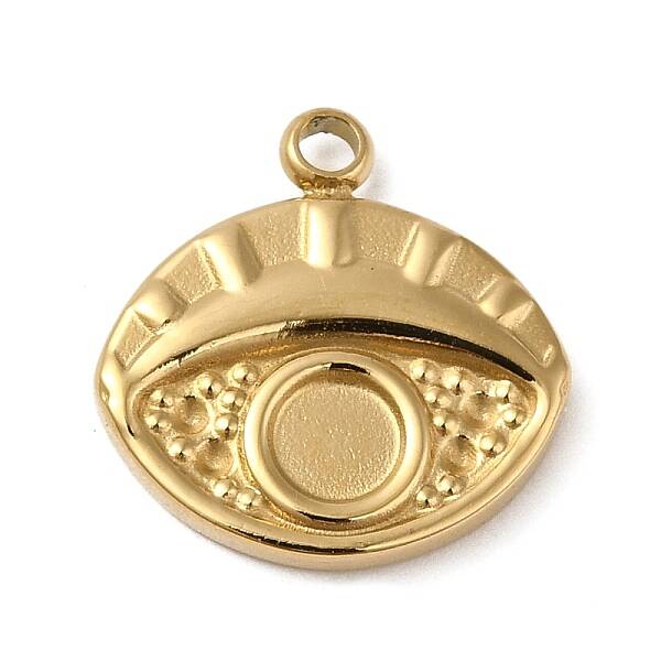 304 Stainless Steel Pendant Cabochon Settings