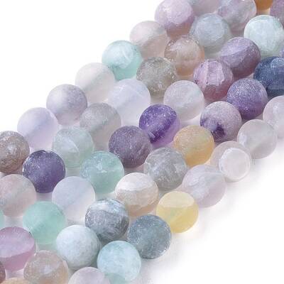 Natural Fluorite Beads Strands