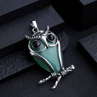 Natural Green Aventurine Big Pendants