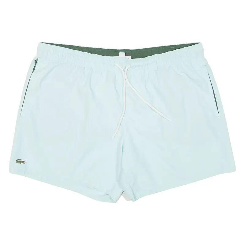 LACOSTE Mesh Lining Mens Swimming Shorts Blue XL W38
