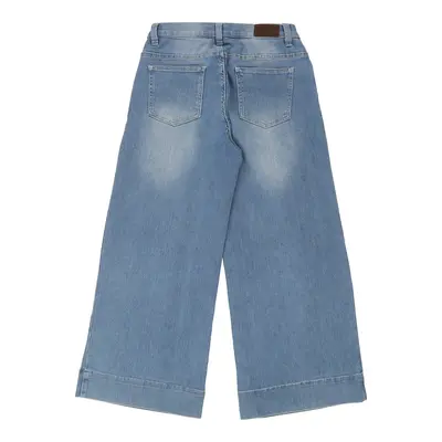 John Baner  Wide Leg Jeans - 28W UK 8 Blue Cotton