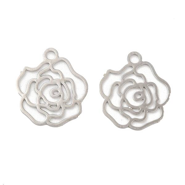Long-Lasting Plated Brass Filigree Pendants
