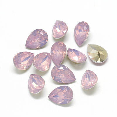 Pointed Back Resin Rhinestone Cabochons