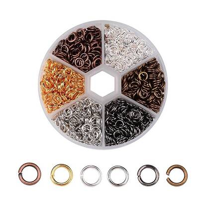 1 Box Open Jump Rings Brass Jump Rings