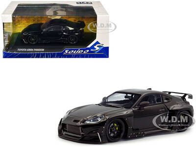 2022 Toyota Pandem GR86 Black 1/43 Diecast Model Car by Solido