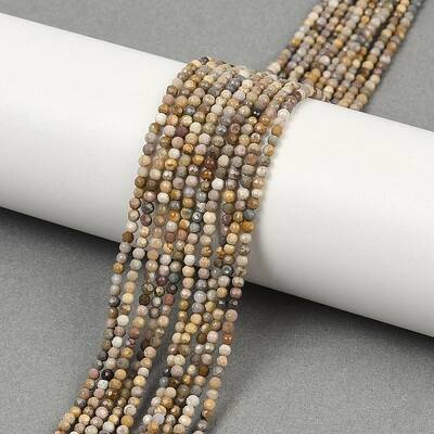 Natural Alashan Agate Beads Strands