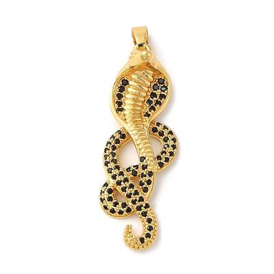 Rack Plating Brass Micro Pave Cubic Zirconia Pendants