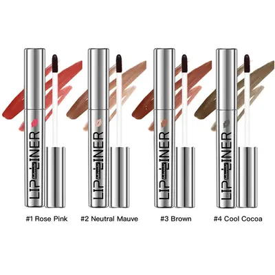 LIP LINER, Peel-Off Lip Liner Stain, Lasts All Day & Night Makeup Eyeliner Lipliner Outdoorfun lip gloss lip stain peel lip t...