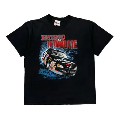 Chase Authentics Nascar T-Shirt - XL Black Cotton