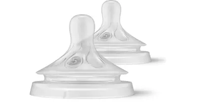 Philips Avent Natural Response 5 Bottle Teat 6 Months+ Fast Flow 2 Pieces