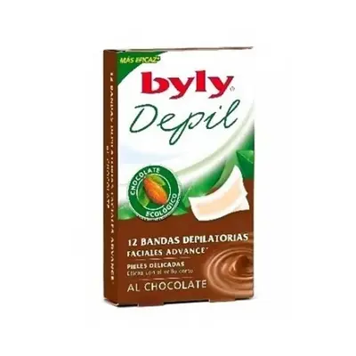 Byly Depil Fasce per il viso al cioccolato 12 unitĂ