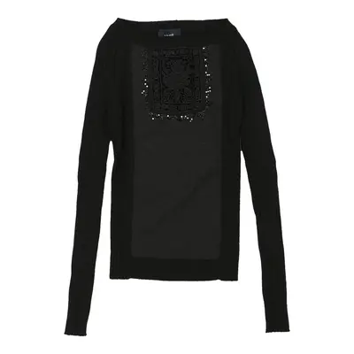 Cavalli Jumper - Small Black Cotton | Size: small