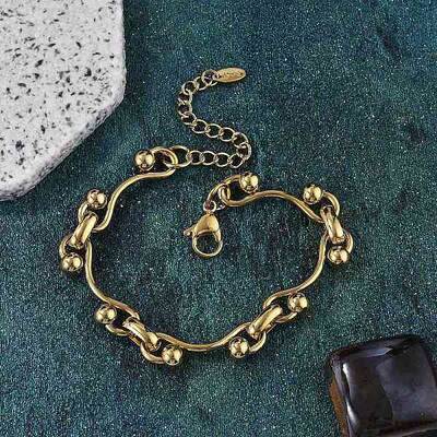 304 Stainless Steel Link Chain Bracelets for Women
