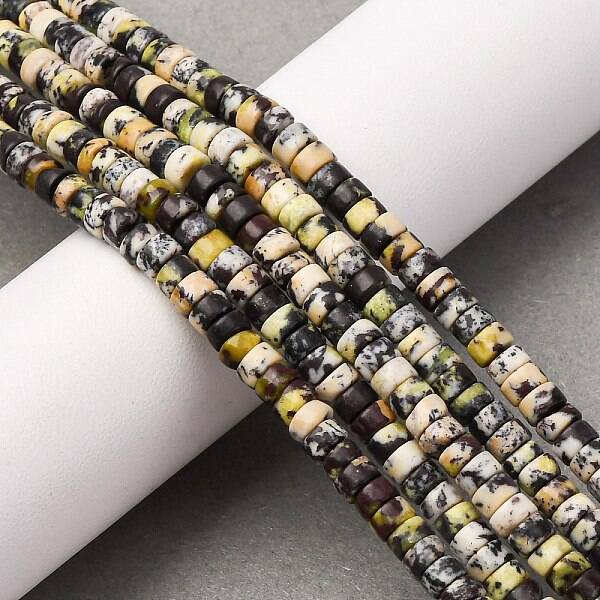 Natural Yellow Turquoise(Jasper) Beads Strands