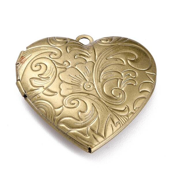 304 Stainless Steel Locket Pendants