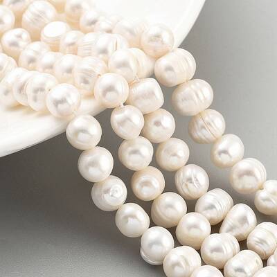 Natural Cultured Freshwater Pearl Beads Strands
