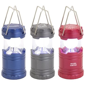 50 Promotional Mini Retro Lantern - Magnetic Base & LED