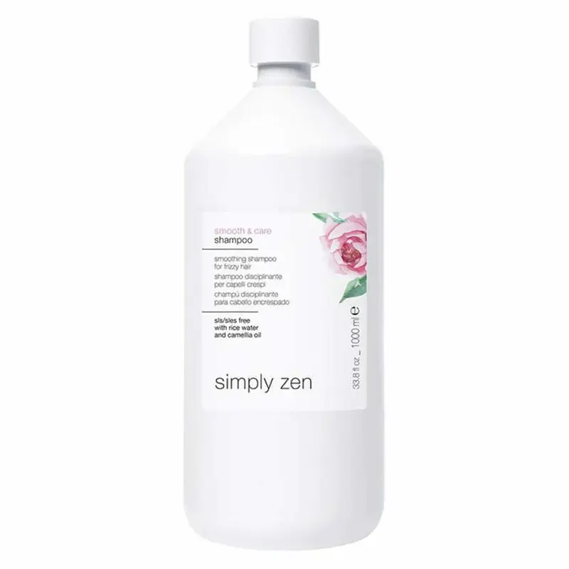 Simply Zen Smooth & Care Smoothing Shampoo Against Frizzy Hair 1000 ml