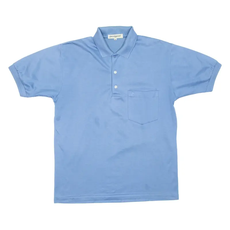 PIERRE LAURENT Mens Polo Shirt Blue M