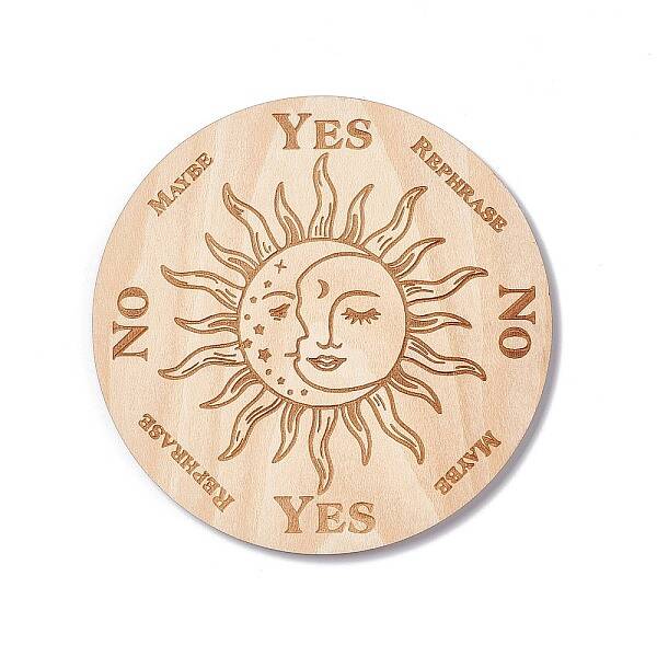 Wooden Carved Cup Mats