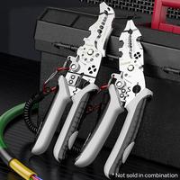 12 in 1 Multi-functional Pliers, Stainless Steel Wire Stripper, Wire Crimper Cable Cutter, Professional Hand Tools for Home &...