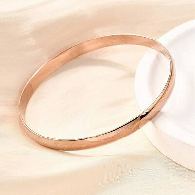 304 Stainless Steel Plain Bangles for Women