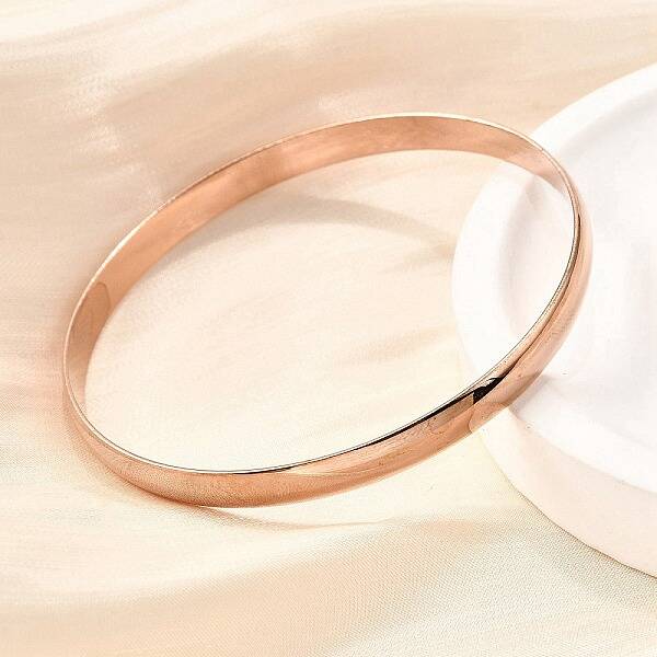 304 Stainless Steel Plain Bangles for Women