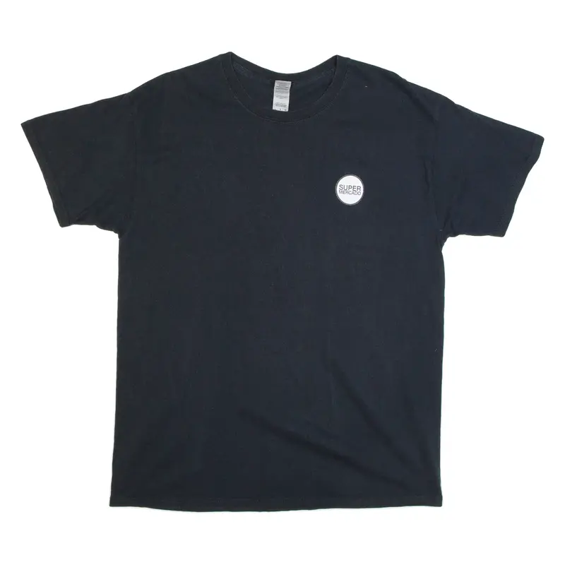 GILDAN Supermercado Mens T-Shirt Black L