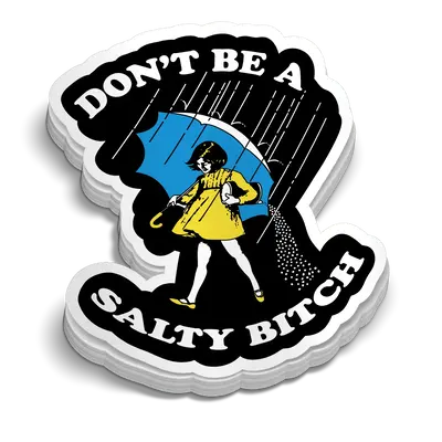 Salty Bitch 5 Inch Decal