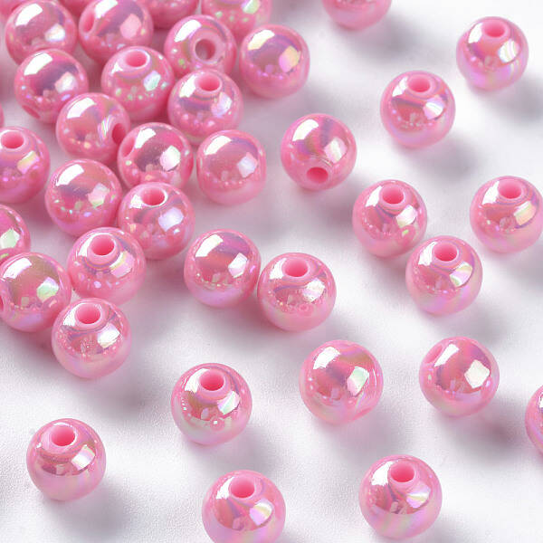 Opaque Acrylic Beads