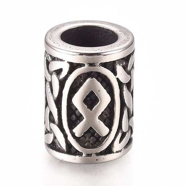 304 Stainless Steel European Beads